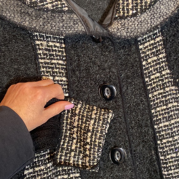 Sweater Coat A-Line style Size Medium - Picture 4 of 9